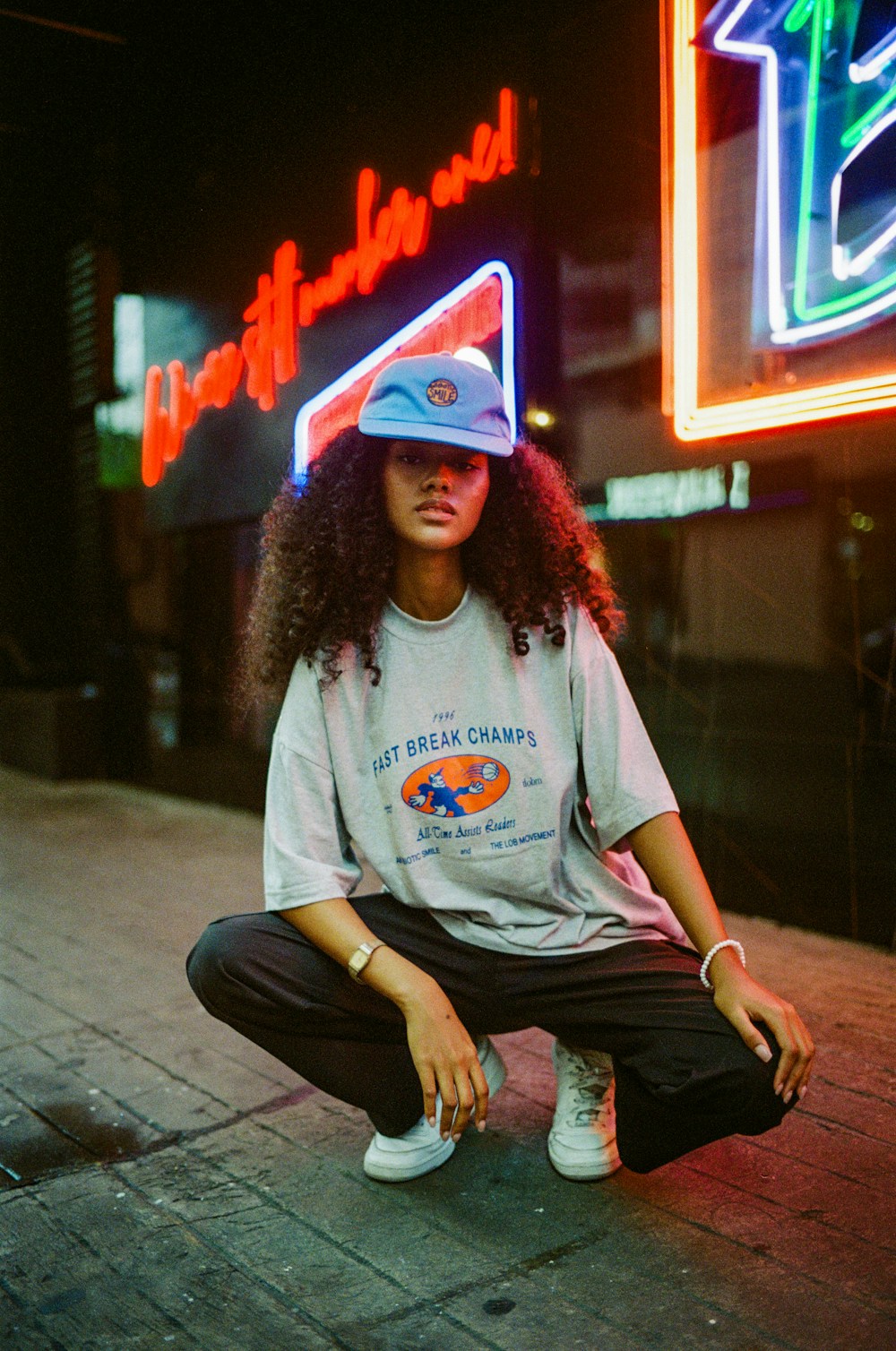 City Nights Tee flat lay